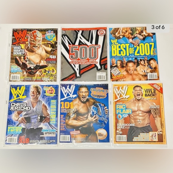 WWE - (x11) WWE Wrestling Magazine Mixed Lot - 2000s - Cena / Batista / WWE - Picture 2 of 7